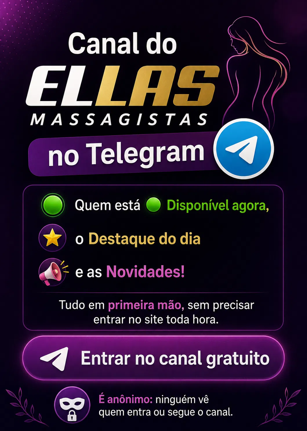 Acesse o Canal do Ellas no Telegram!
